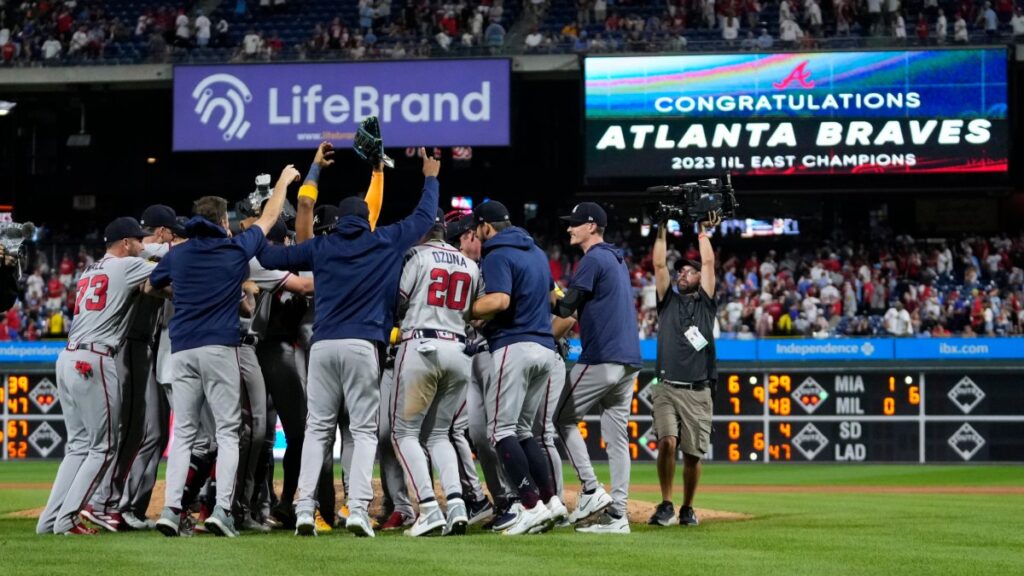 Los Braves se quedan con su división | AP Foto/Matt Slocum