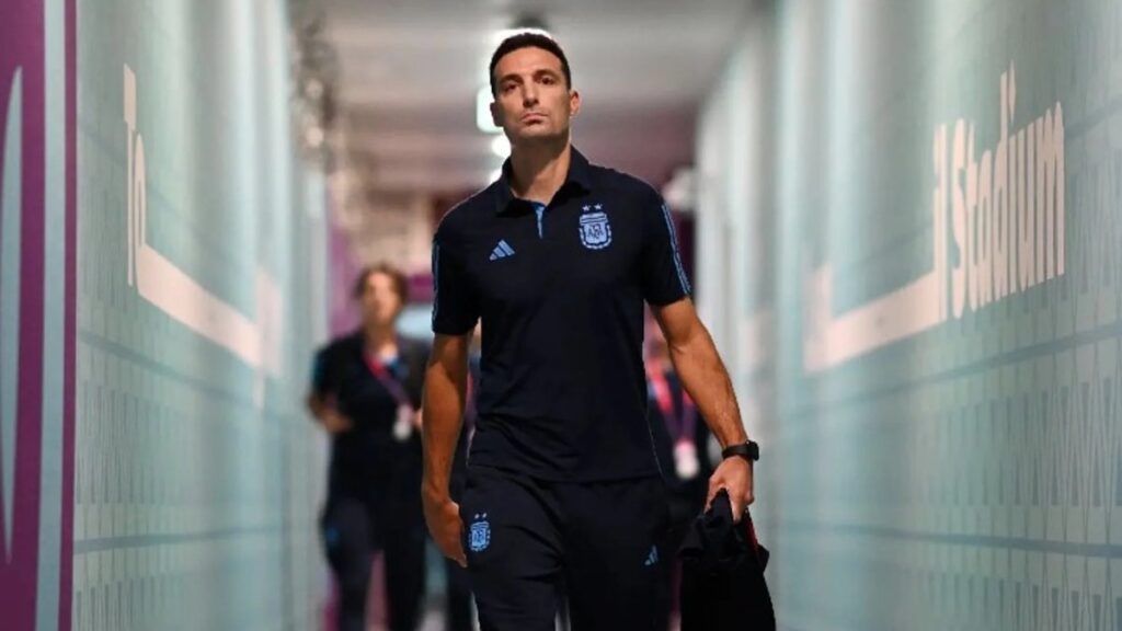 Lionel Scaloni, director técnico de la Selección Argentina.