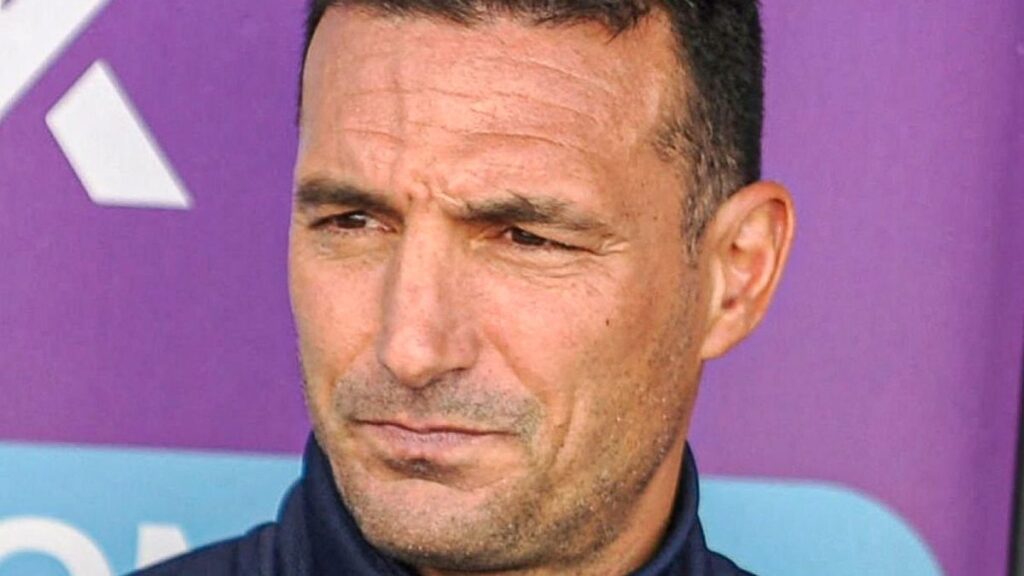 Lionel Scaloni, durante el partido de Argentina ante Bolivia. Foto: FIFA.