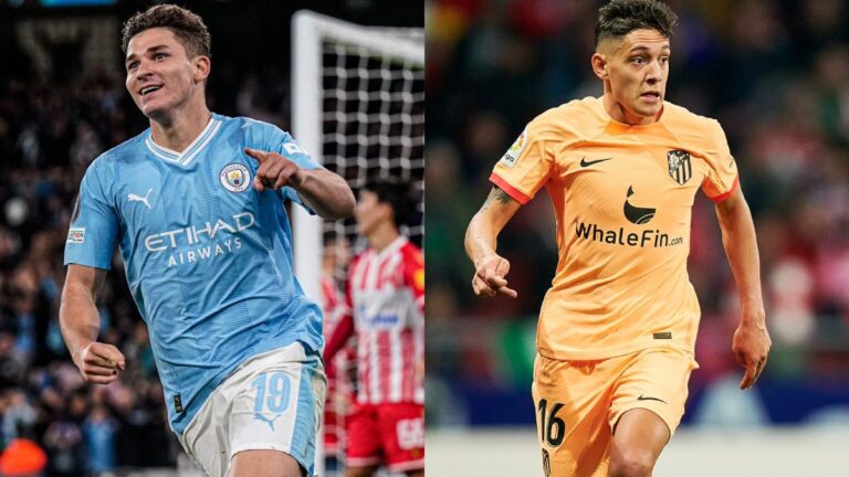Julián y Nahuel, los protagonistas argentinos de la primera jornada de la Champions League 2023/24