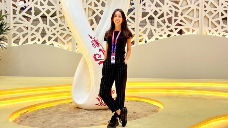 Sofía Lavarello, la periodista que triunfa en Miami siguiendo al Inter de Messi