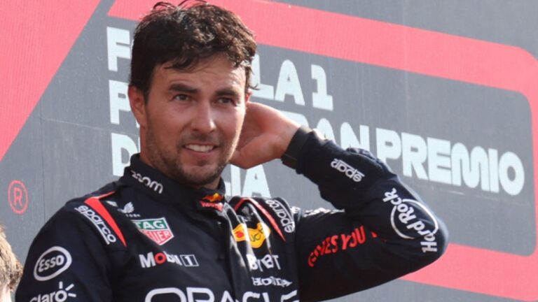 Checo Pérez, empatado en el power ranking con Liam Lawson… que ni a los puntos entró en el GP de Italia