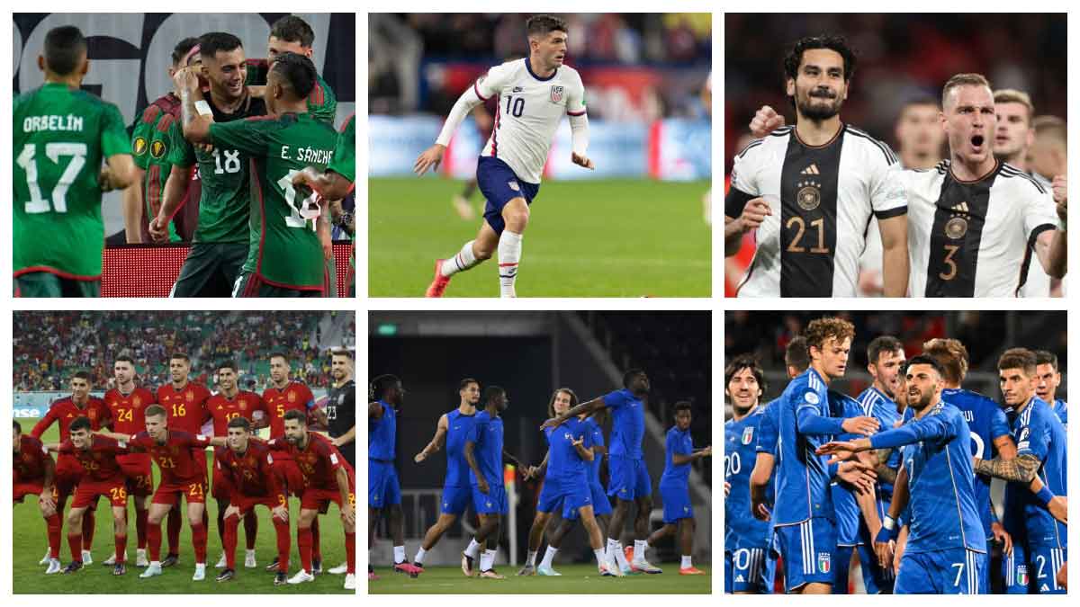 Los mejores partidos de la Fecha FIFA amistosos para México y Estados Unidos, eliminatorias