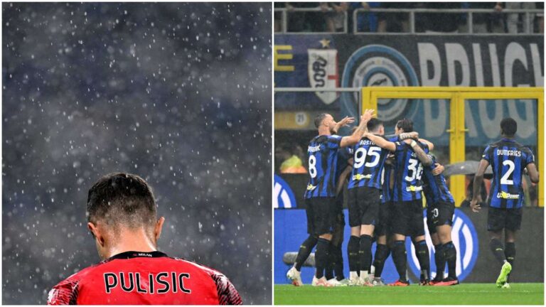 Al Milan de Pulisic le cae una tormenta en San Siro con una goleada histórica del Inter