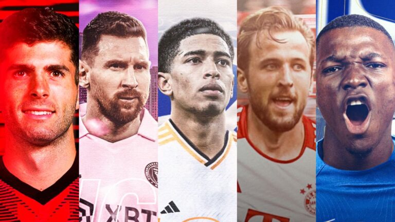 Los 10 fichajes más trascendentes del verano: Messi, Kane, Pulisic, Neymar…