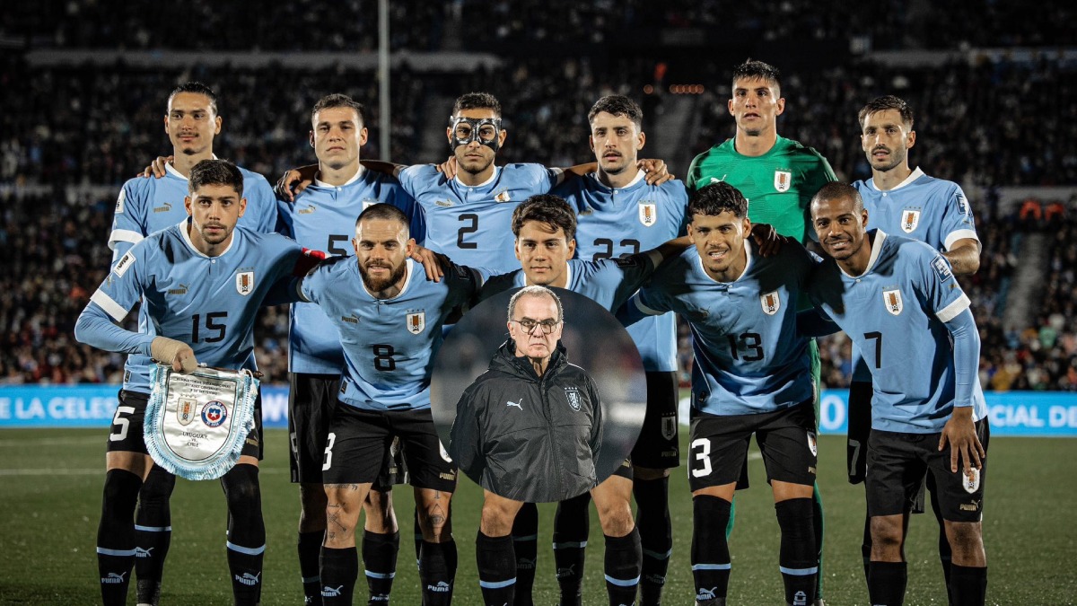 En el debut oficial de Marcelo Bielsa, su Uruguay renovado fue