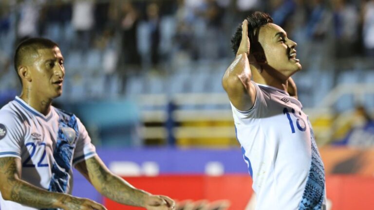 Guatemala rescata el empate ante Panamá con gol de Santiz