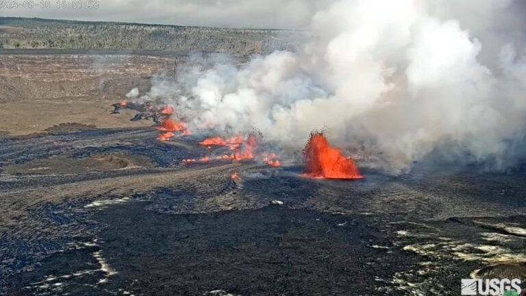 El Volcán Kilauea hace erupción y Hawaii vuelve a estar en alerta