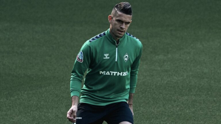 El debut de Santos Borré, la gran incógnita de Werder Bremen: “Hoy entrenó por primera vez”