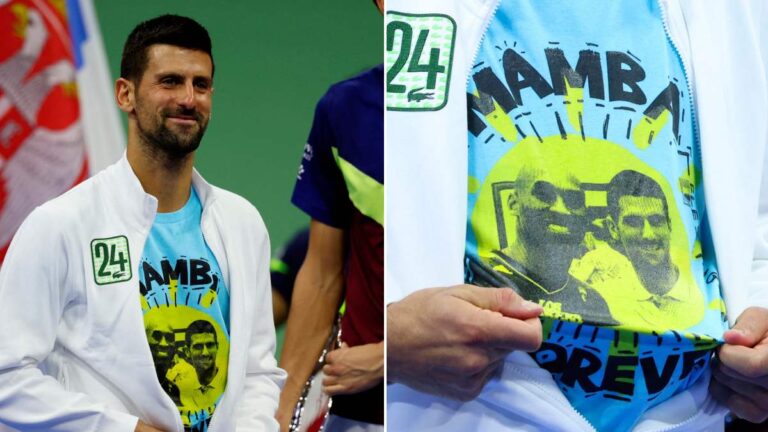 ¿El momento deportivo del año? Increíble mensaje de Novak Djokovic a Kobe Bryant tras ganar el US Open
