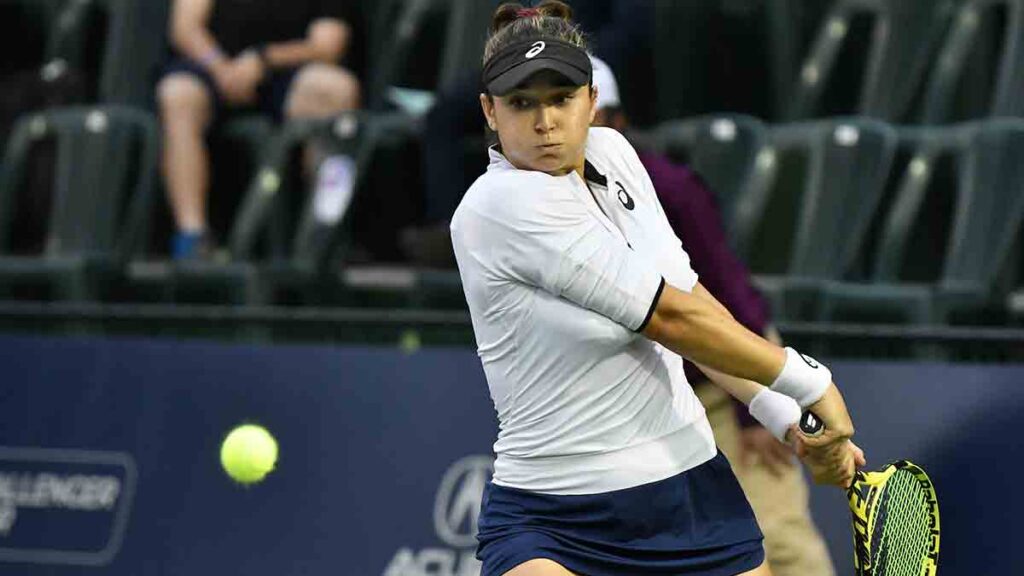 Caroline Dolehinde da la sorpresa derrotando a Sofia Kenin e instalándose en la final de Guadalajara