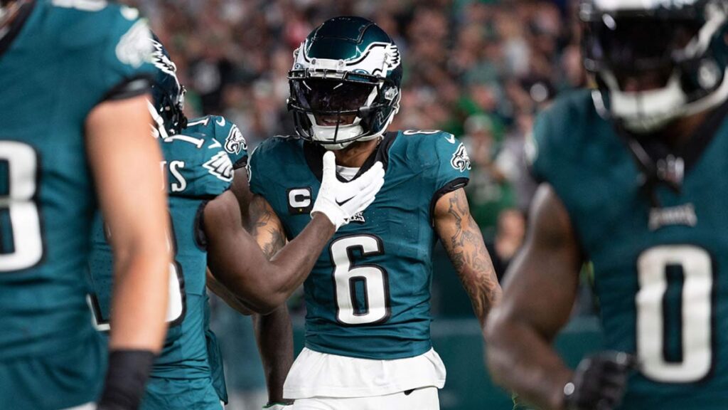 Los Eagles con más de 250 yardas de su juego terrestre se imponen