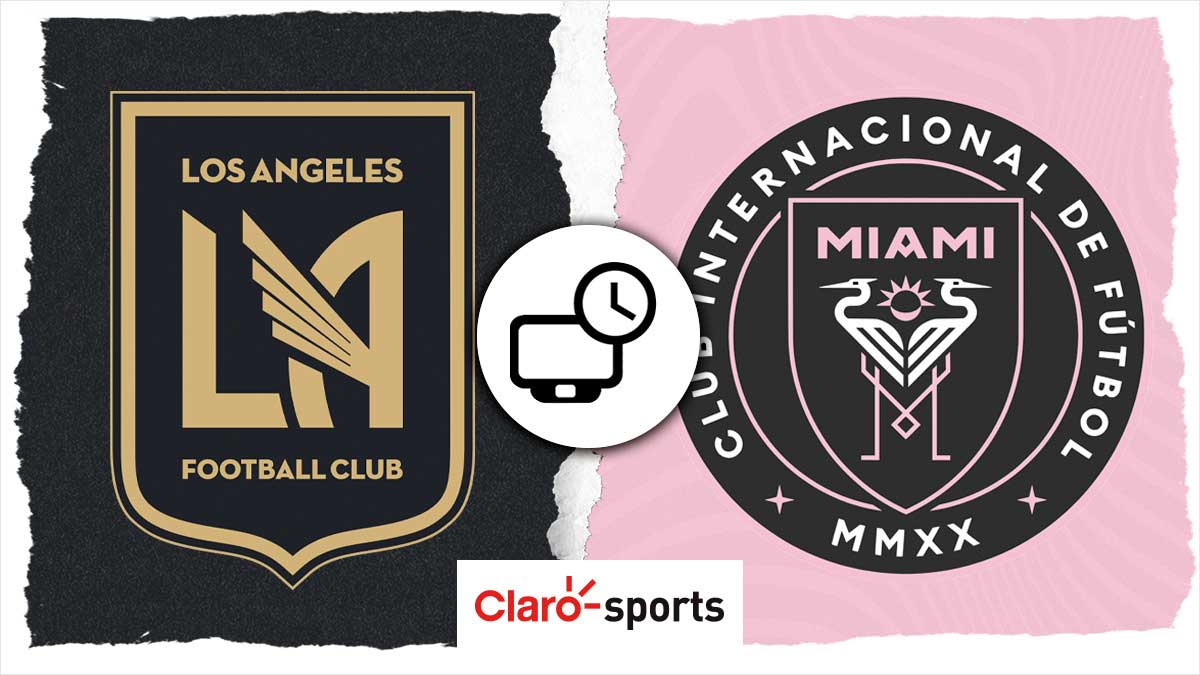 LAFC vs Inter Miami, en vivo Horario y dónde ver la visita de Messi a