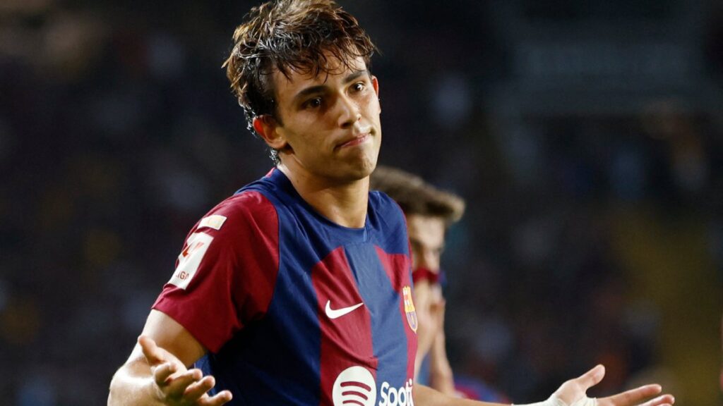 Joao Félix habla tras la goleada del Barcelona | REUTERS/Albert Gea