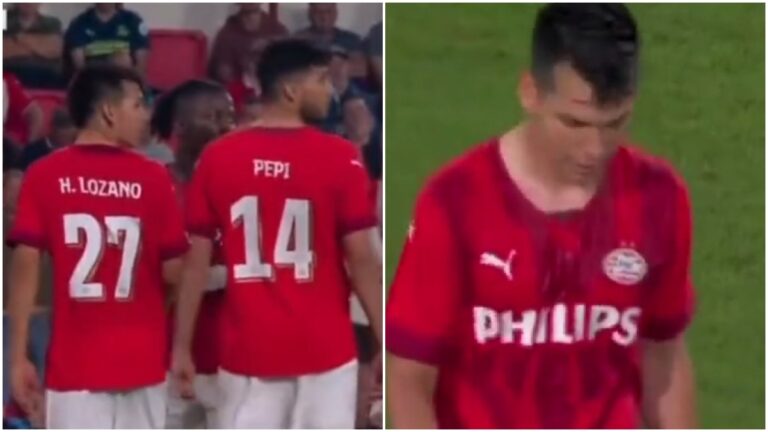 Chucky Lozano se ‘calienta’ con Ricardo Pepi en su regreso al PSV y la afición abuchea al jugador del USMNT