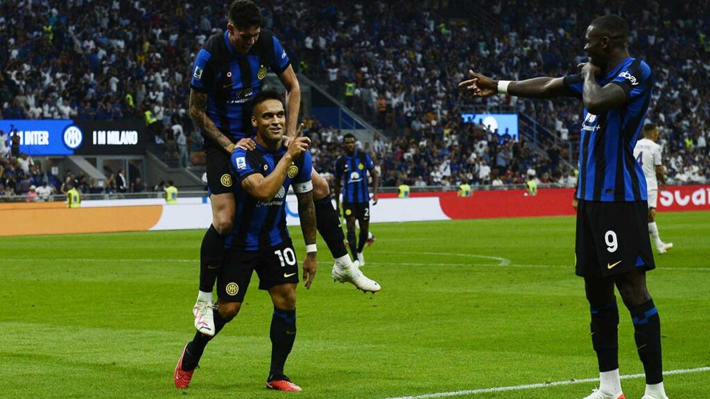 Lautaro Martinez fue protagonista en el triunfo del Inter. Reuters