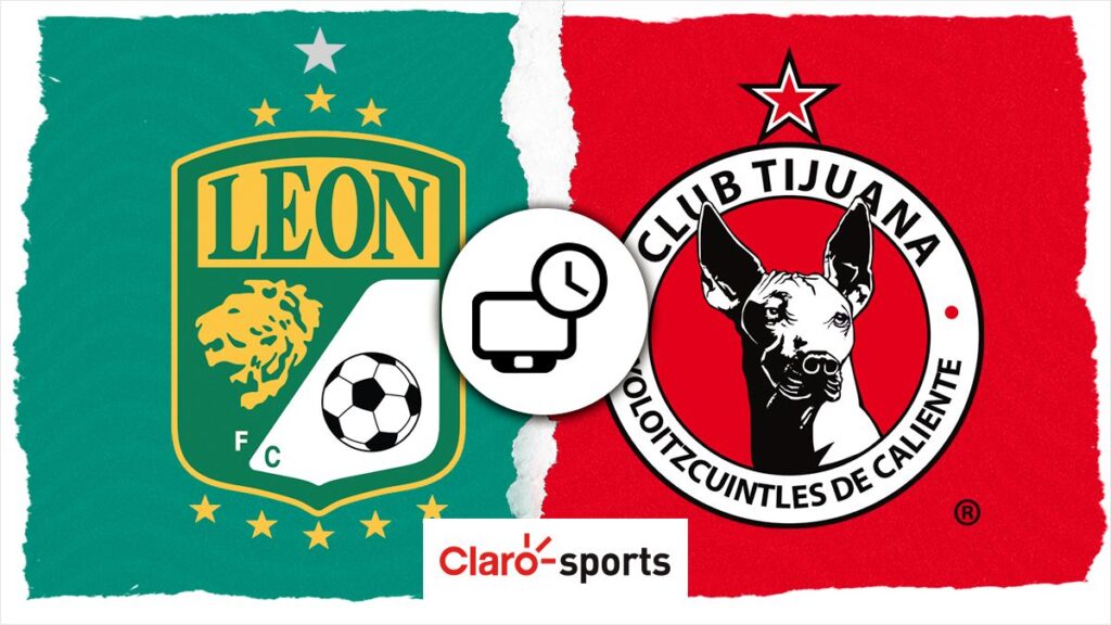 León vs Tijuana, en vivo: Horario y dónde ver por TV el partido de la jornada 9 de la Liga MX
