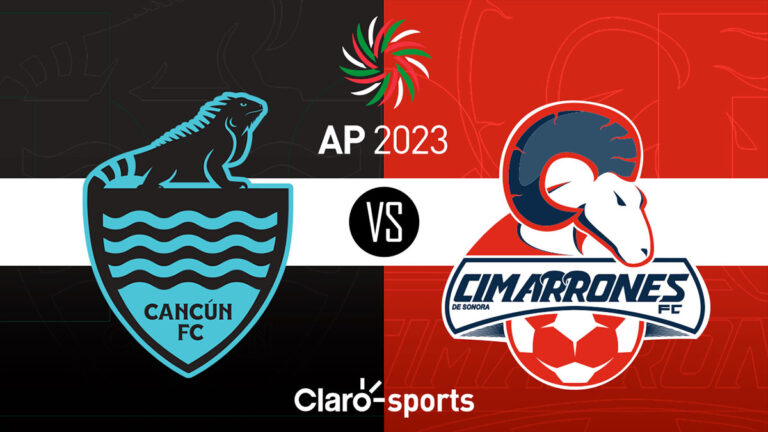 Cancún FC vs Cimarrones, en vivo por Claro Sports el partido de la jornada 10 del Apertura 2023 de la Liga de Expansión MX