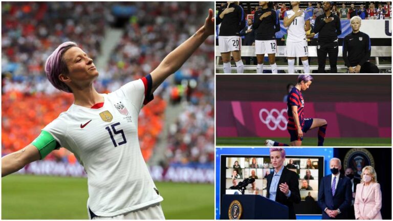 Megan Rapinoe en el fútbol, activismo y polémicas: Protestas, lucha por el equal pay, Colin Kaepernick, Donald Trump…