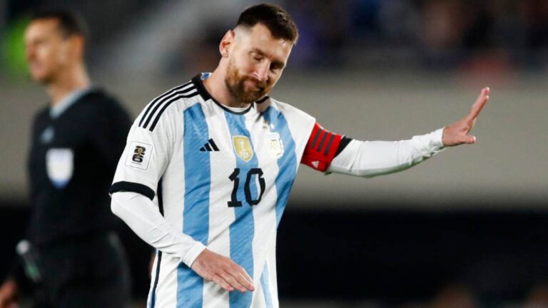 Messi, en duda para el duelo ante Bolivia