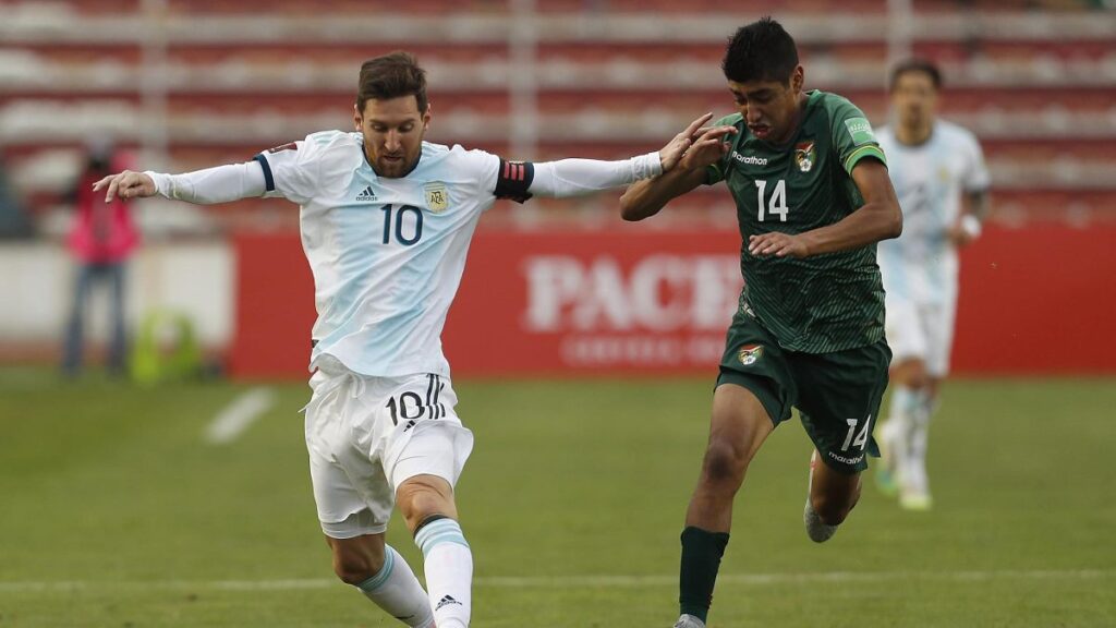 Leo Messi y su paso por la altura de La Paz