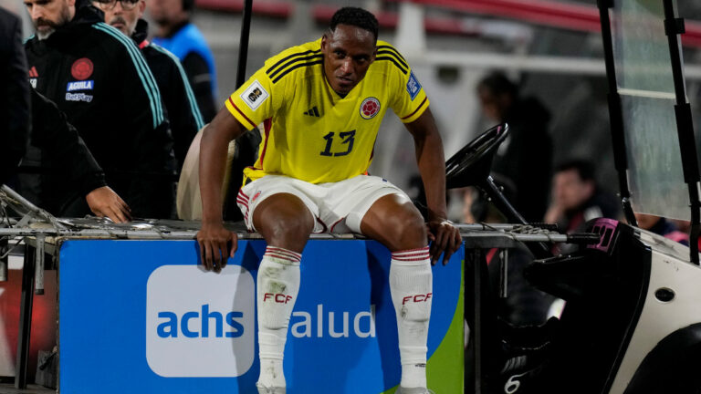 Se confirma el duro parte médico de Yerry Mina: estos son los partidos que se pierde con Colombia y Fiorentina