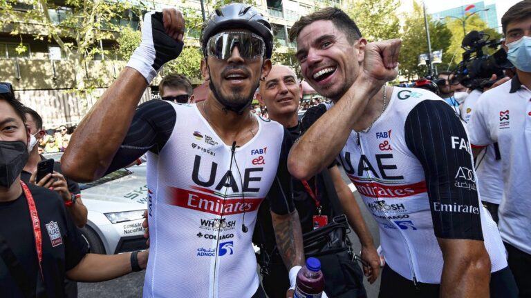 Sebastián Molano, un símbolo de resiliencia: de estar en muletas a ganar en la Vuelta a España