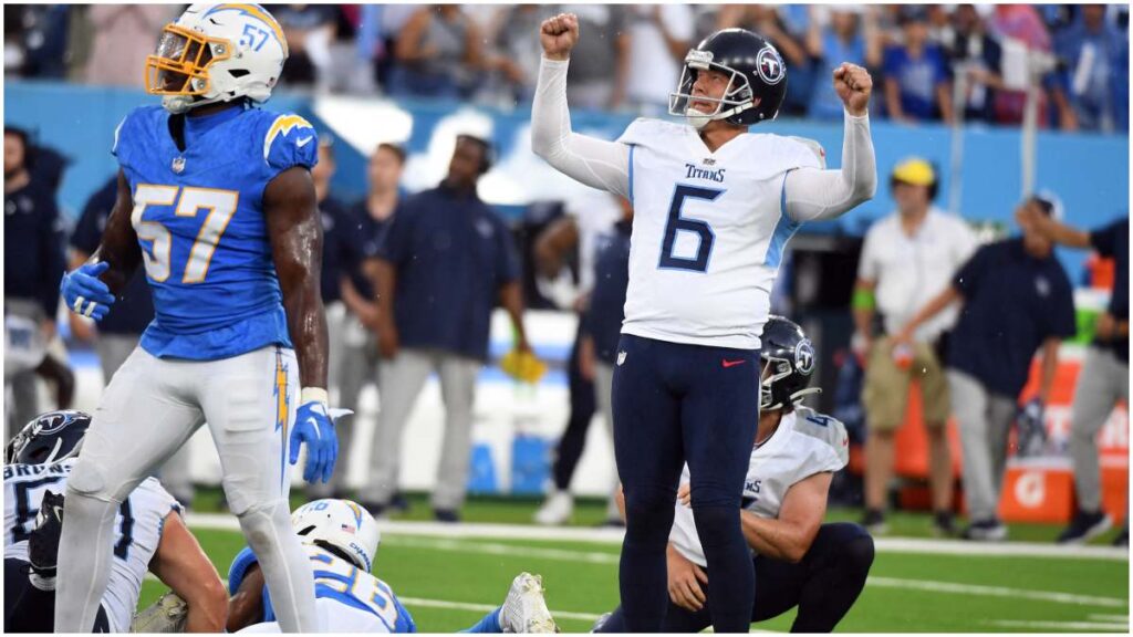 Nick Folk le quita la mala racha a los Titans | Reuters; Hanewinckel-USA TODAY Sports