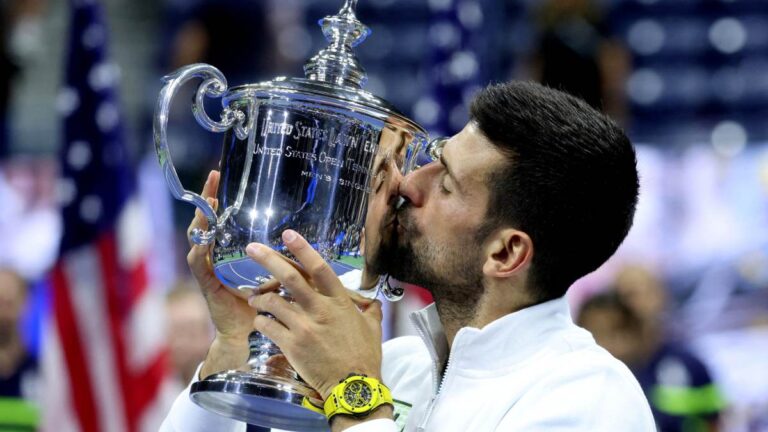 Novak Djokovic se reencuentra con el amor a Estados Unidos