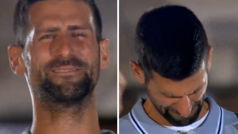 ¡La imagen más emotiva de Novak Djokovic! Lágrimas por el recibimiento en Serbia tras ganar el US Open