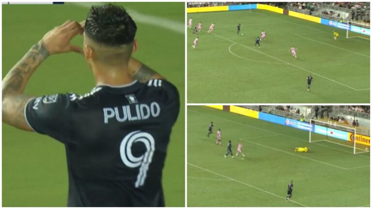 El golazo de Alan Pulido ante Inter Miami que le pone a uno del liderato de goleo en la MLS