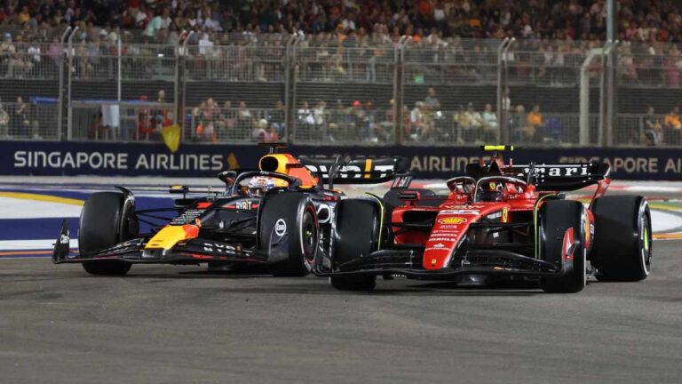 Se acaba el monopolio de Red Bull: Carlos Sainz gana el GP de Singapur, Checo Pérez y Max Verstappen terminan fuera del podio