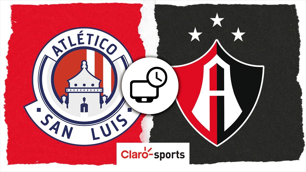 San Luis vs Atlas en vivo Horario y dónde ver hoy por TV el partido de