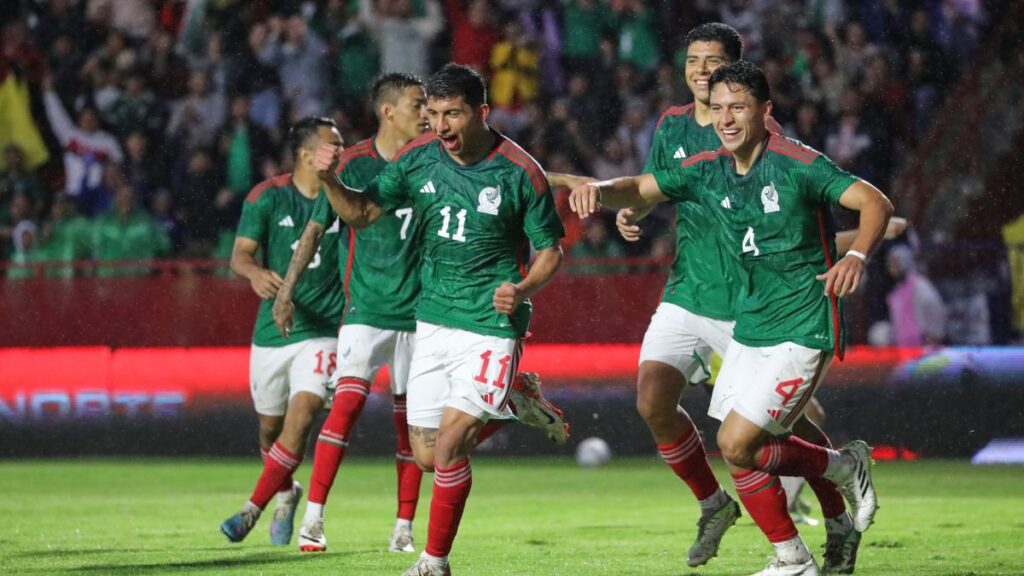 Selección mexicana sub-23 vence a Colombia en el debut del entrenador Ricardo Cadena