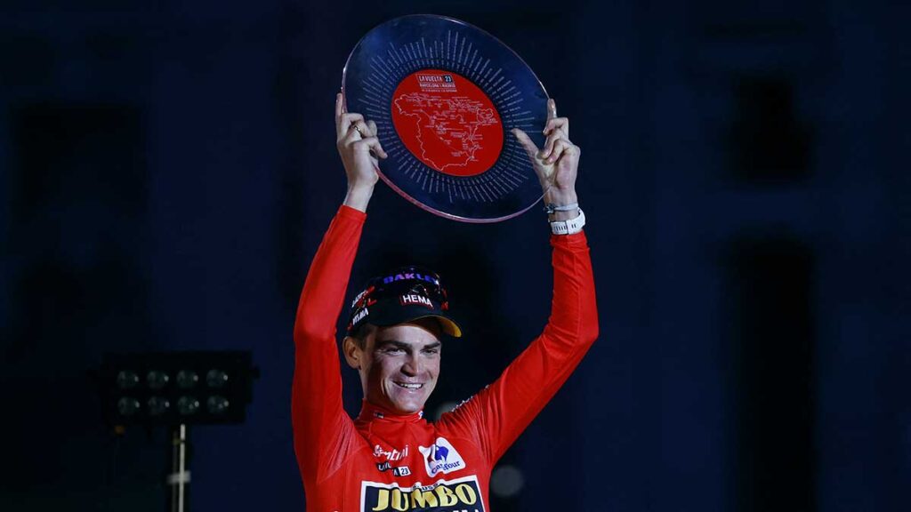Sepp Kuss completó la sorpresa y conquista la Vuelta a España. Reuters