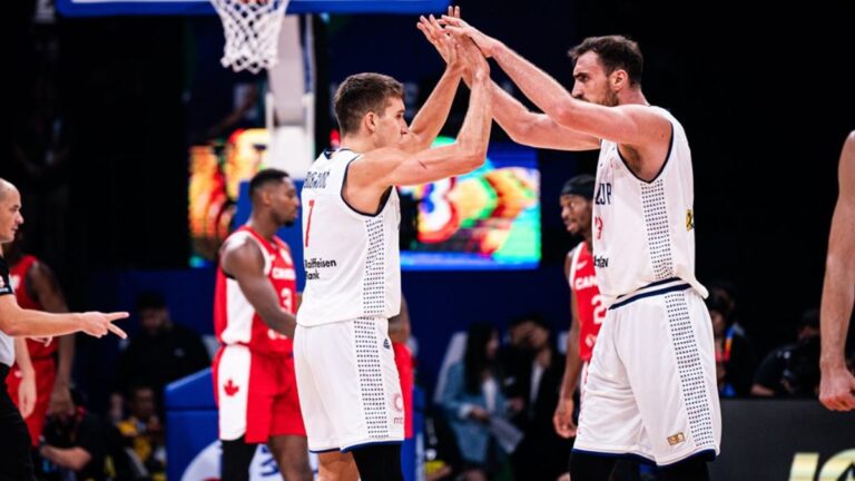 Canadá se vuelve a quedar en la orilla: Serbia domina y avanza a la final del Mundial