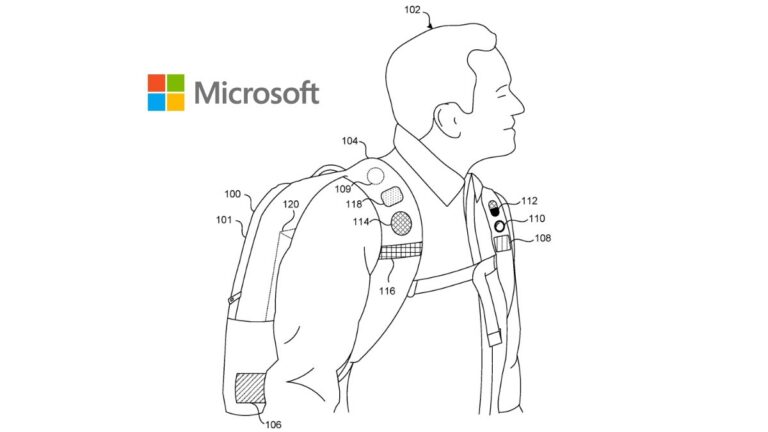 Microsoft patentó una mochila con inteligencia artificial
