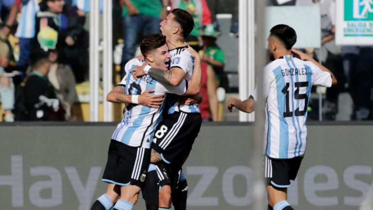 Argentina gana, gusta y golea a Bolivia en La Paz