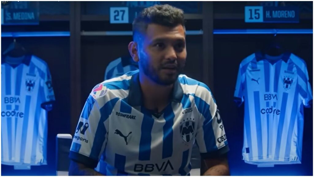 Tecatito Corona, jugador del Monterrey | Captura de Pantalla