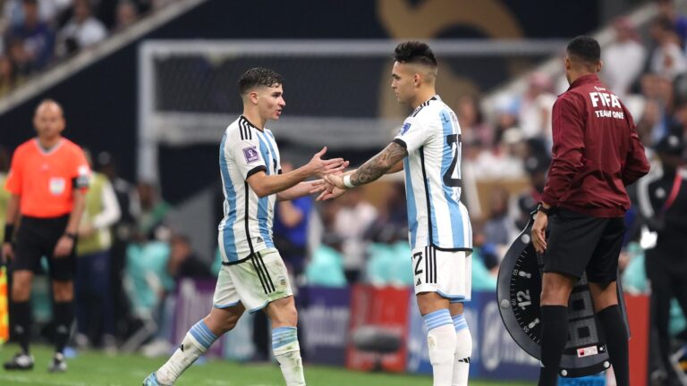 El delantero de Argentina para enfrentar a Ecuador