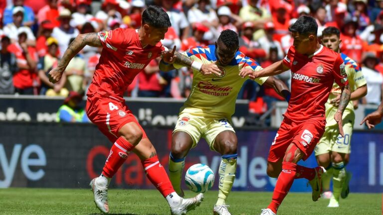 Toluca empata con América y le impide el liderato