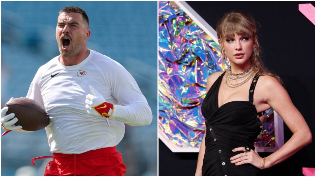 Travis Kelce y Taylor Swift | Reuters; Kelly, Seebeck-USA TODAY Sports