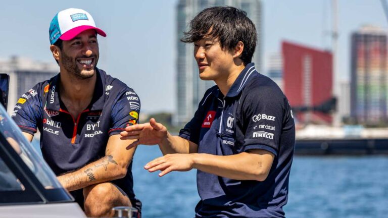 AlphaTauri confirma a Yuki Tsunoda y Daniel Ricciardo como sus pilotos para la temporada 2024