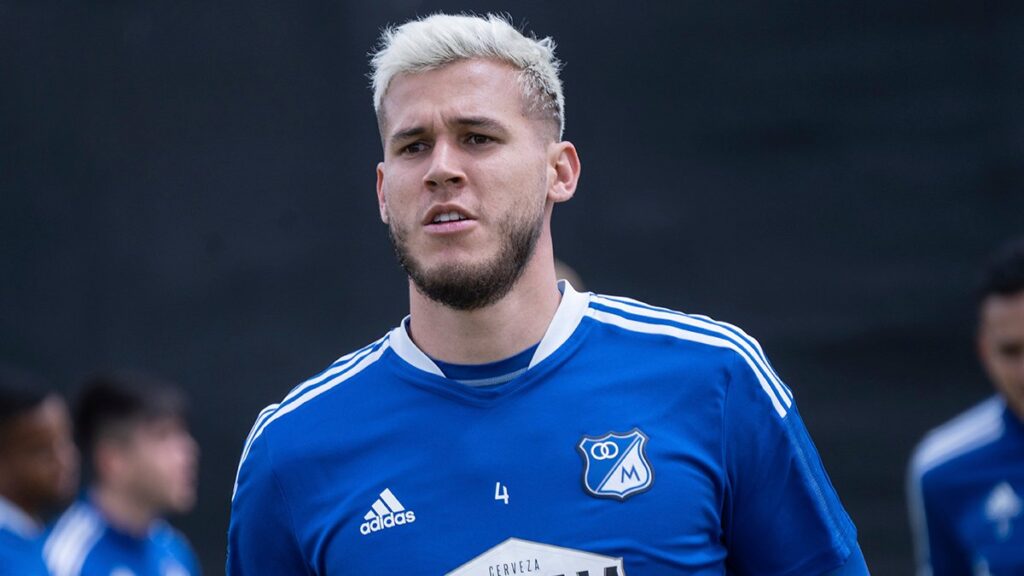 Juan Pablo Vargas, en un entrenamiento. - @MillosFCoficial.