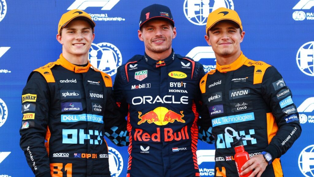 Piastri, Verstappen y Norris, lo más rápidos en Suzuka. - @F1.
