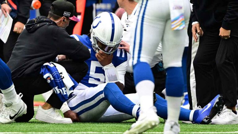 Los Colts temen que lesión de Anthony Richardson sea más grave de lo esperado