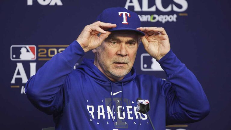Bruce Bochy, de salir del retiro a llevar a los Texas Rangers a la Serie Mundial