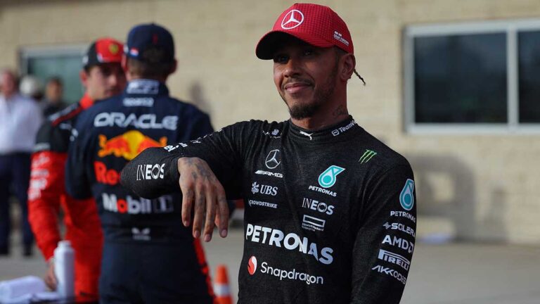Lewis Hamilton y la clave del GP de Austin: “Si todos podemos mantener a Max detrás, será fantástico”