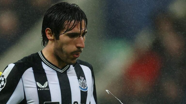 Newcastle confirma la suspensión de Sandro Tonali: 10 meses fuera del fútbol