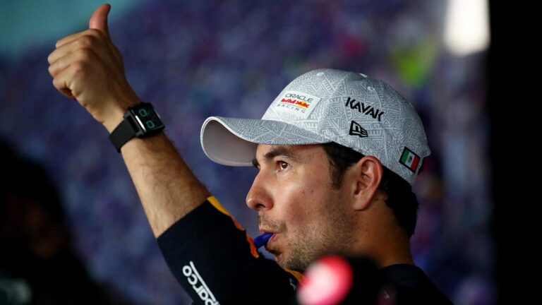 Checo Pérez: “No esperábamos a los Ferrari así; mañana daré todo para subir al podio”